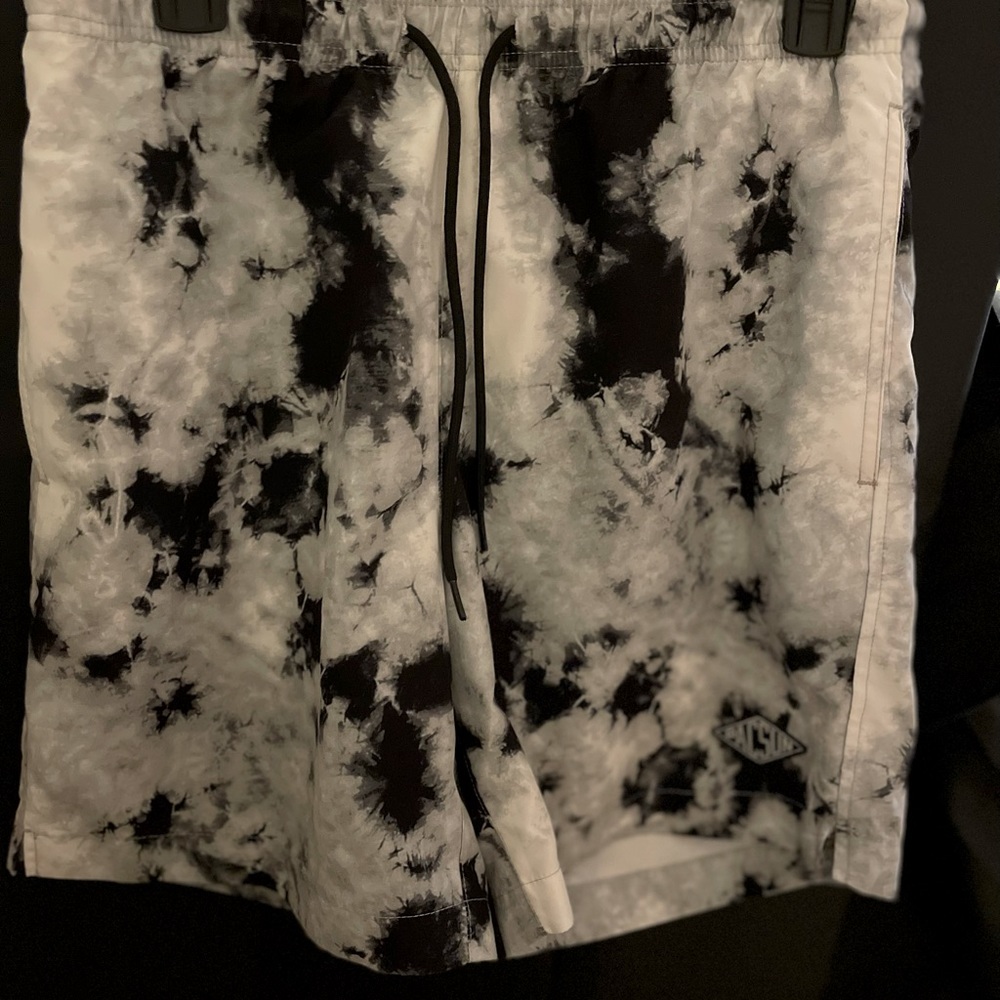 PacSun Dark Cloud 17" Swim Trunks